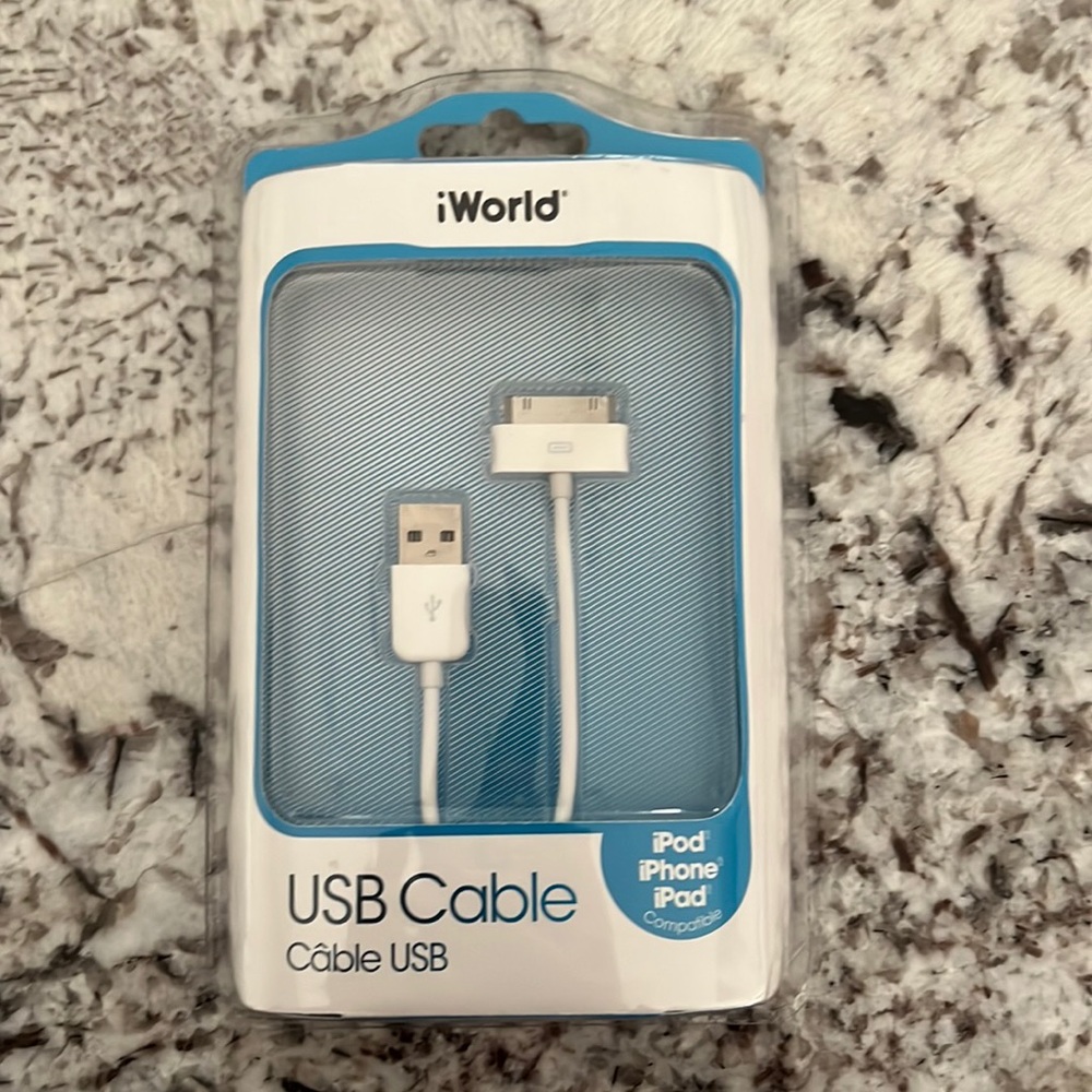 NWT usb cable